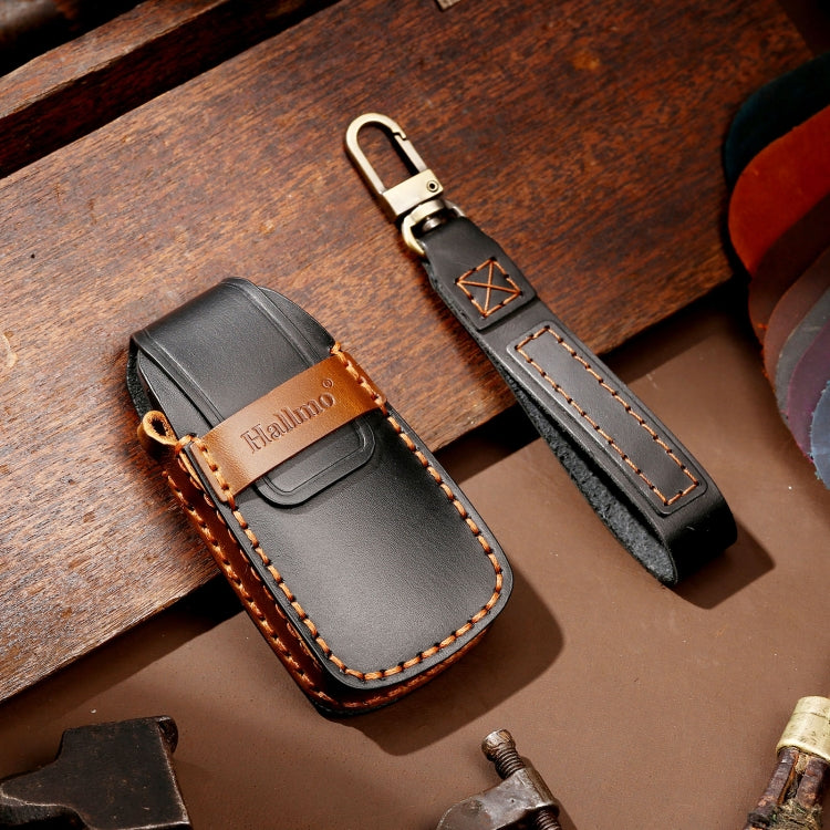 Audi Cowhide Leather Key Protective Cover Case
