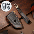 BMW Cowhide Leather Key Case - Stylish & Durable Protection