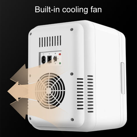 Mini frigorifero per auto/casa da 8 litri 37-48 W, Blu, Bianco, Rosa
