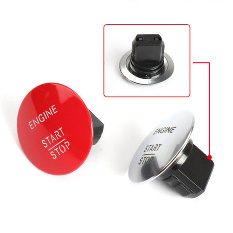 Interruttore a pulsante di avvio a una chiave senza chiave per auto 2215450714 per Mercedes-Benz W164 / W205, Red