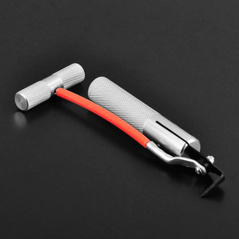 Outil pour broccia en verre pour ustensile da taglio pour strisce di maniglie en alluminio per parabrezza per auto, coupe de bande de poignée en aluminium de pare-brise