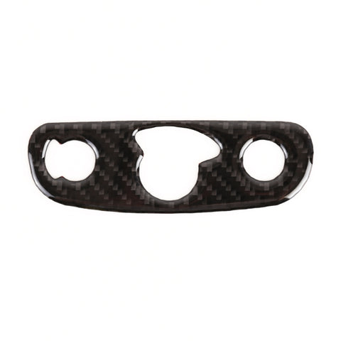 Adhésif décoratif pour interrupteur fari en fibre de carbone pour voiture pour Buick Regal 2017-2021, interrupteur de phare