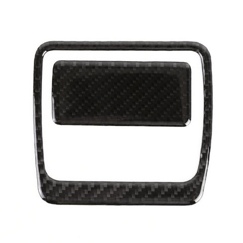 Adhésif décoratif avec interrupteur pour cadre d'impression du siège du passage antérieur en fibre de carbone 2 en 1 pour Buick Regal 2017-2021, boîte de rangement pour siège passager avant