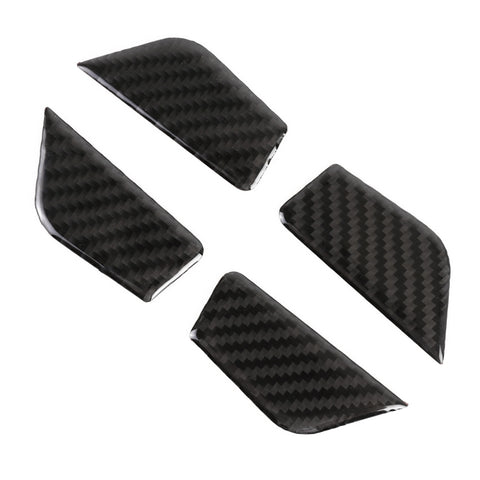 Adhésif décoratif 4 en 1 pour porte intérieure en fibre de carbone pour voiture pour Buick Regal 2017-2021, cuvette de porte intérieure