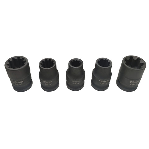 Ensemble de pinces de frein VAG pour voiture 5 en 1 ZK-056 pour Volkswagen / Audi / Porsche, ZK-056