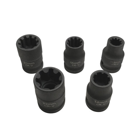 Ensemble de pinces de frein VAG pour voiture 5 en 1 ZK-056 pour Volkswagen / Audi / Porsche, ZK-056