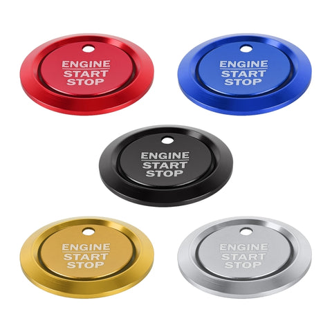 Autocollant décoratif pour le rivetage de l'anneau du bouton d'alimentation du moteur de la voiture pour Ford F150, pour Ford F150 (rouge), pour Ford F150 (argent), pour Ford F150 (noir), pour Ford F150 (or), pour Ford F150 (bleu).