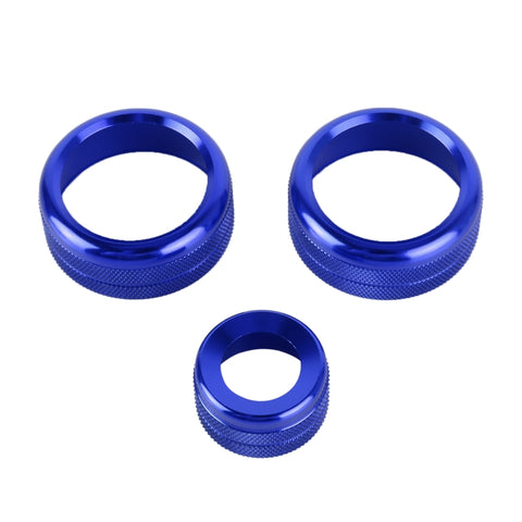 Étui avec pommeau pour climatiseur en métal pour voiture de 3 pièces pour BMW X1 / X2 / GT, Pour BMW X1 / X2 / GT (Bleu), Pour BMW X1 / X2 / GT (Rouge), Pour BMW X1 / X2 / GT (Argent)