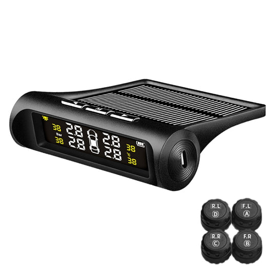 YB-Q0248 Rilevatore di monitoraggio della pressione dei pneumatici esterno solare wireless per auto universale, YB-Q0248