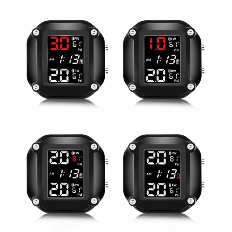 High-Precision Tire Pressure Monitor for Motorcycles and