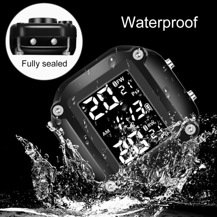 High-Precision Tire Pressure Monitor for Motorcycles and