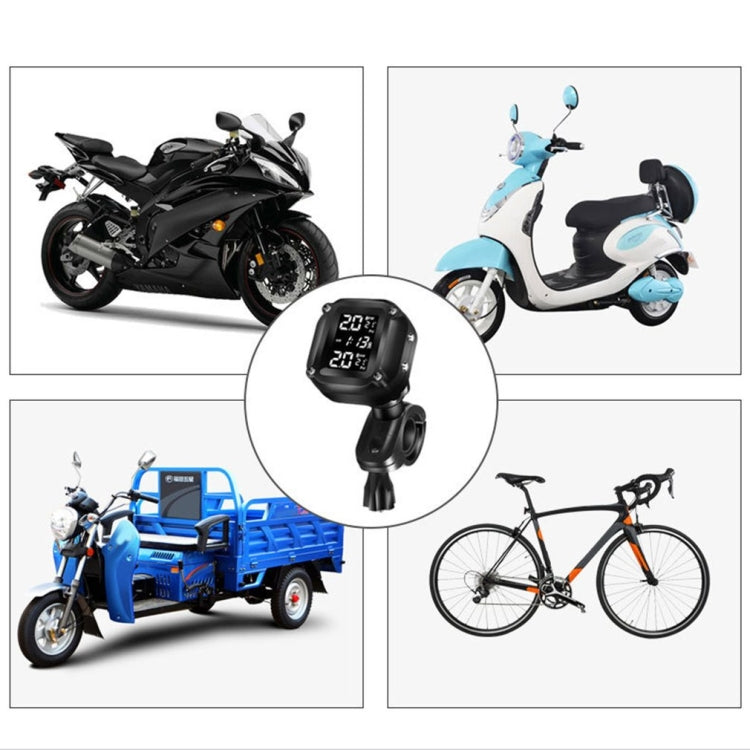 High-Precision Tire Pressure Monitor for Motorcycles and