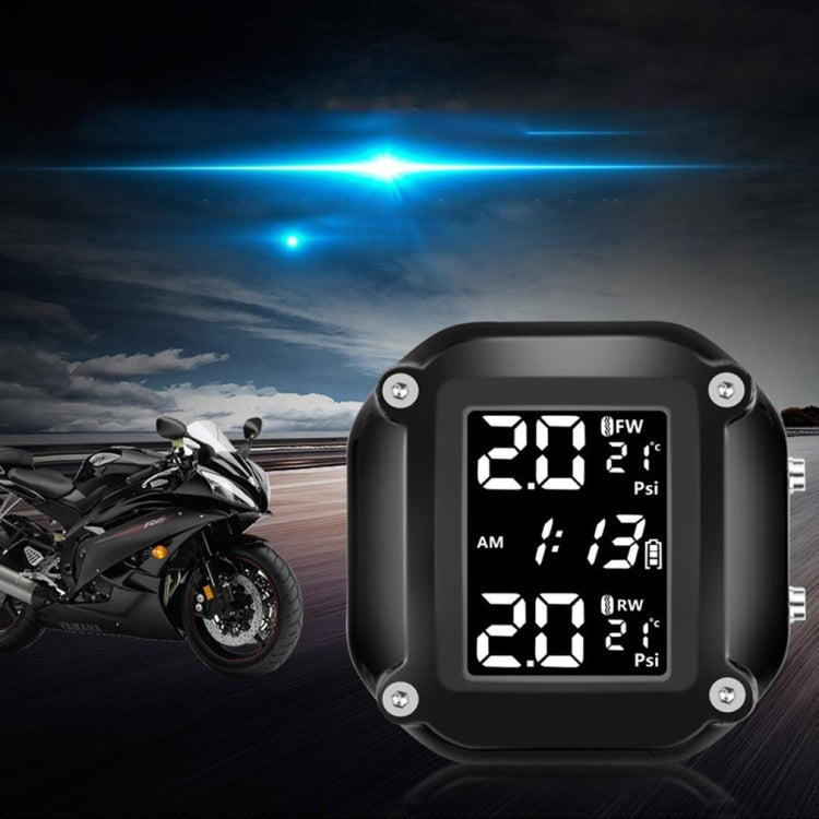 High-Precision Tire Pressure Monitor for Motorcycles and