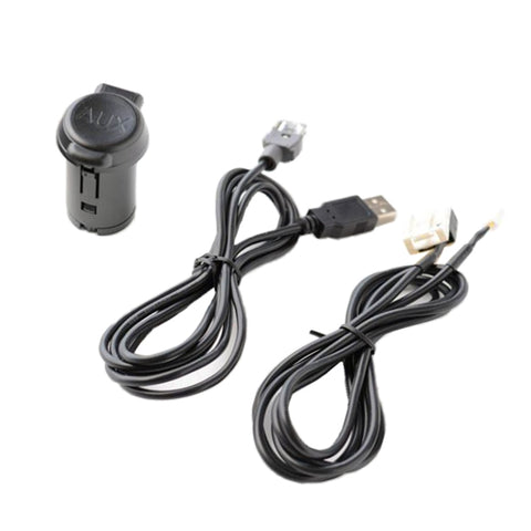 Cavo adattatore audio USB/AUX per auto RD45 per Citroen C2/C5/Peugeot 207/307/408/508/4007, For Citroen C2/C5 / Peugeot 207/307/408/508/4007