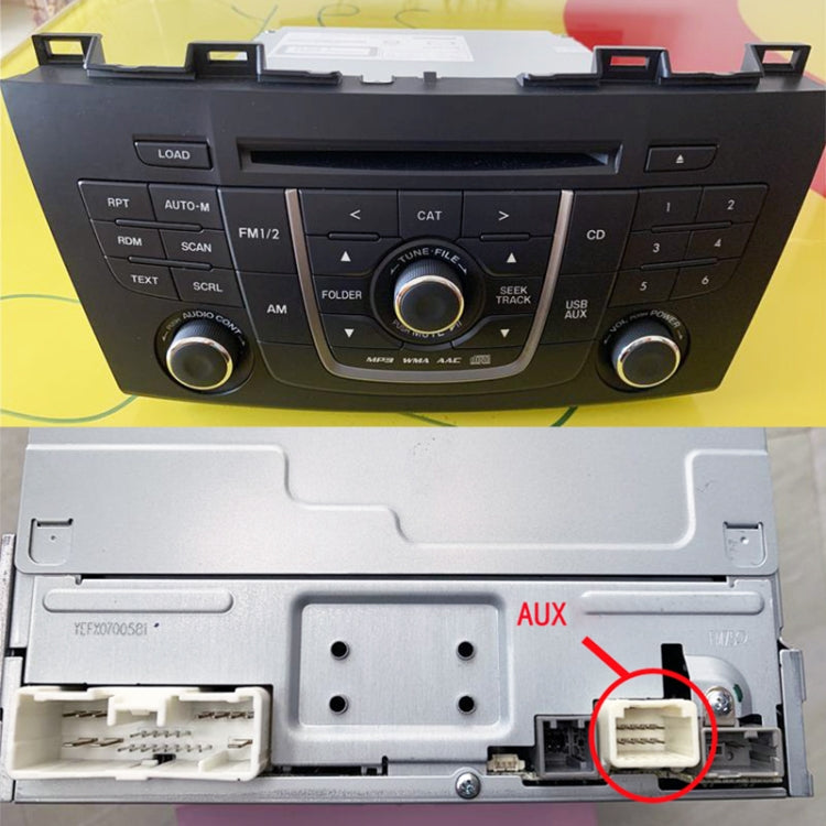 Wireless Bluetooth Audio Receiver for Mazda 5, 8, CX-7, CX-9