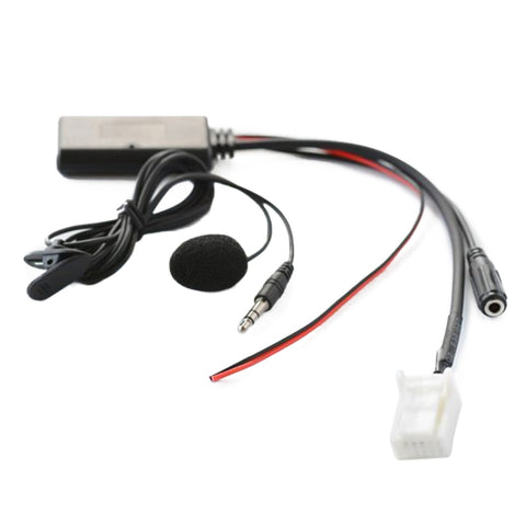 Cavo adattatore audio wireless per auto ricevitore AUX per musica Bluetooth + funzione telefono MIC per Mazda 5 8 CX9 CX7, For Mazda 5
