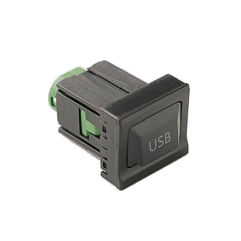 Console centrale pour auto CD avec position réservée Porta USB modifié 2,6x2,3 cm pour Volkswagen / Audi / Skoda, 2,6x2,3cm