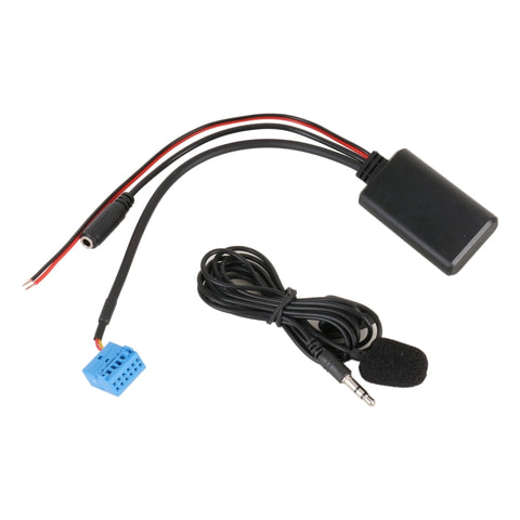 Cavo audio AUX pour musique Bluetooth pour auto + micro pour Audi A4 / Volkswagen Golf, pour Audi A4 / Volkswagen Golf