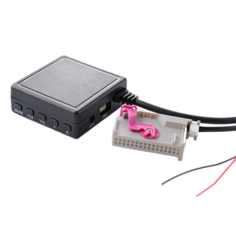 Fiche d'entrée CD audio RNS-E pour auto Disco U Bluetooth pour Audi A3 A4 A6 A8 TT R8, pour Audi A3 A4 A6 A8