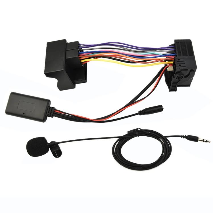 Bluetooth AUX Audio Cable with MIC for BMW E60 Replacement