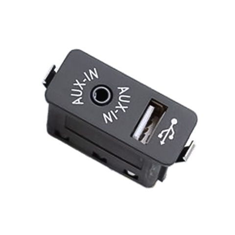 Panneau d'interface d'interrupteur AUX + USB pour voiture, pour BMW X3 X4 X5 X6, pour BMW X3 X4 X5 X6