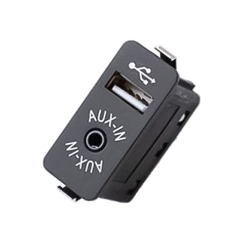 Panneau d'interface d'interrupteur AUX + USB pour voiture, pour BMW X3 X4 X5 X6, pour BMW X3 X4 X5 X6