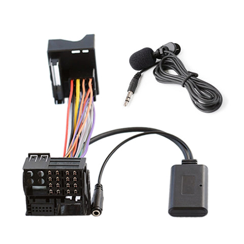 Câble audio Bluetooth AUX pour voiture + MIC pour BMW X3, pour BMW X3