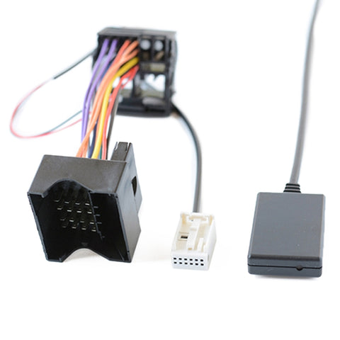 Cavo audio Bluetooth AUX pour voiture + micro pour BMW E60 E63, pour BMW E60 E63 (MIC)