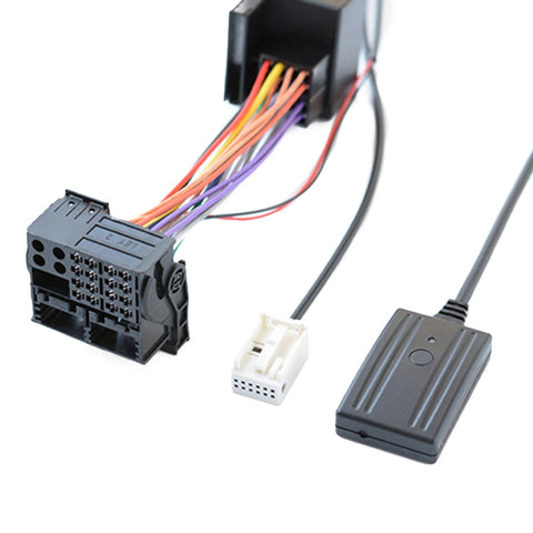 Cavo audio Bluetooth AUX pour voiture + micro pour BMW E60 E63, pour BMW E60 E63 (MIC)