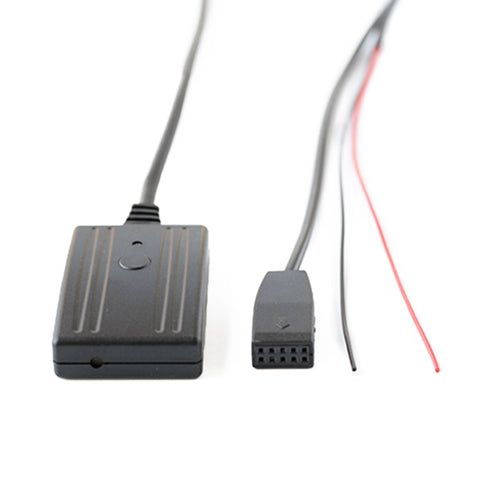 Cavo audio Bluetooth AUX pour auto + MIC + support pour changer de musique pour BMW E46 série 3, pour BMW E46 série 3 (MIC)