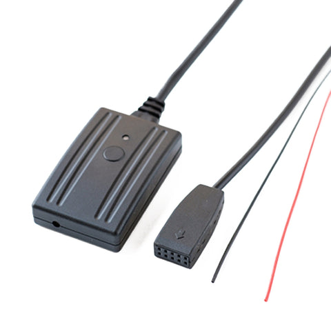 Cavo audio Bluetooth AUX pour auto + MIC + support pour changer de musique pour BMW E46 série 3, pour BMW E46 série 3 (MIC)