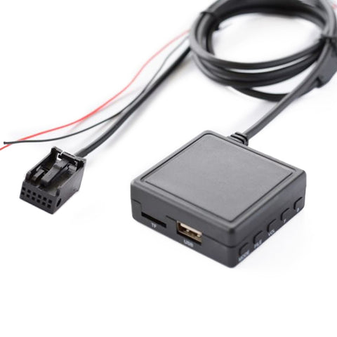 Câble AUX pour auto Disco musical U Bluetooth pour Ford Fiesta/Focus/Mondeo/MK2, pour Ford Mondeo