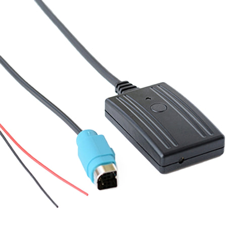 Cavo audio musical Bluetooth sans fil pour auto AUX + contrôle MIC du téléphone Modifica brano pour Alpine KCE-236B 9870/9872, pour Alpine KCE-236B 9872