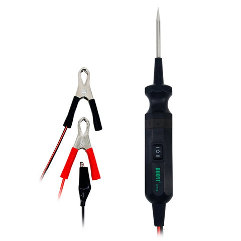 Voltmetro di corrente DUOYI DY18 per sonda tester di circuito per auto 12V 24V, DY18