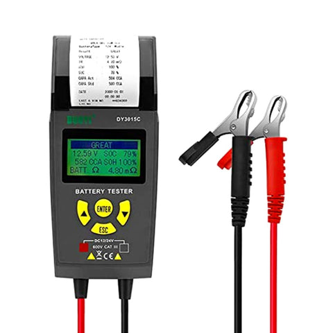 Tester per batteria per auto DUOYI DY3015C da 24 V, DY3015C