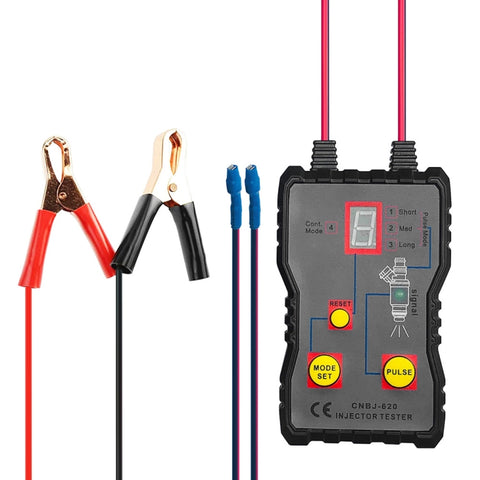 Tester per iniettori di carburante per auto MZ620 Strumento diagnostico di scansione del sistema di alimentazione in modalità 4 Pluse, MZ620