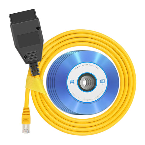 ESYS ENET pour ICOM BMW Serie F avec un ensemble complet de CD V50.3 Cavo nascosto per spazzole per auto, Car Brush Hidden Cable