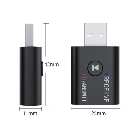 Ricevitore trasmettitore Bluetooth per auto M188 con supporto per microfono Chiamata in vivavoce, M188