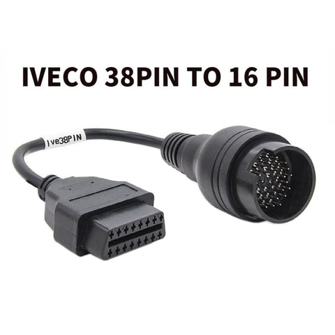 Cavo camion da 38 pin a OBD2 per IVECO, For IVECO