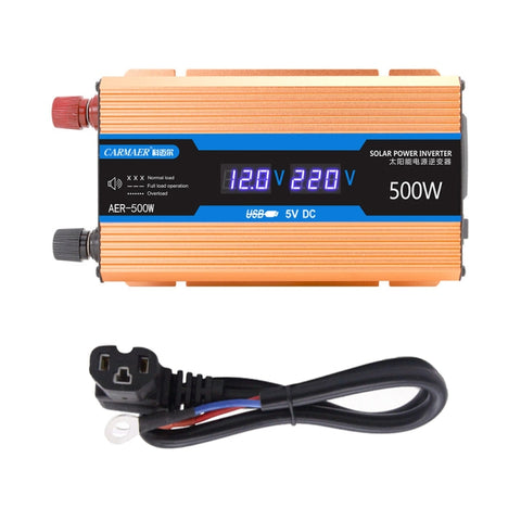 Convertitore di Potenza Domestico Carmaer 500W 60V a 220V con Doppio