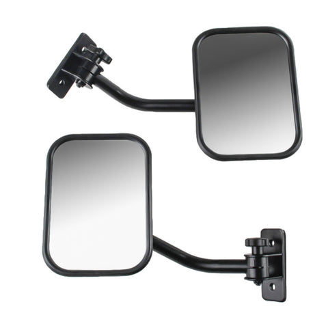 SF-JP-003 Coppia Specchietto retrovisore per porta laterale auto Lente ad angolo regolabile Specchietto esterno per punto cieco per Jeep Wrangler, SF-JP-003
