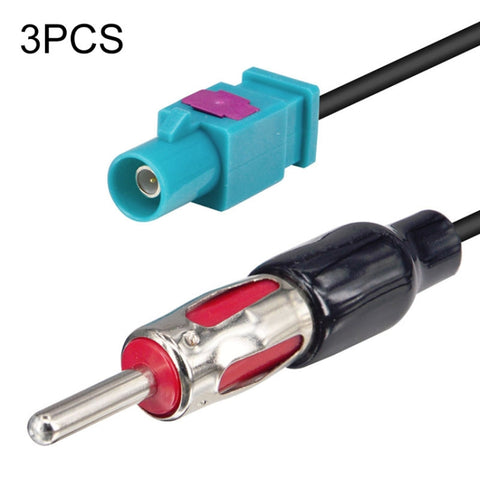 Adattatore antenna per auto maschio FAKRA da 3 pezzi Antenna GPS per auto europea, GPS Antenna Adapter