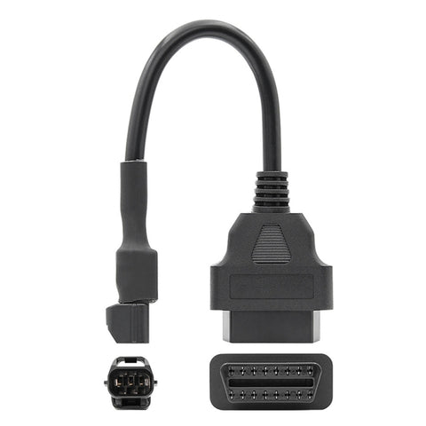 Cavo adattatore diagnostico OBDII per cavo di conversione OBD2 per motocicli da 16 pin a 3 pin per KYMCO, 16Pin to 3Pin
