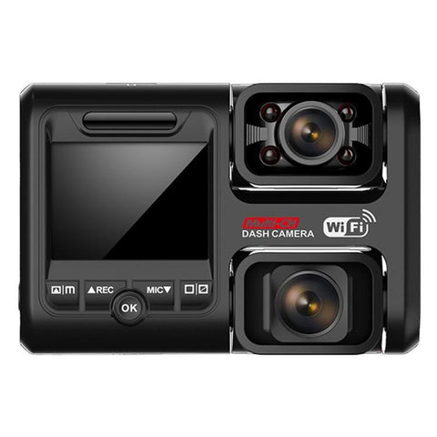 Z30 WiFi Doppia lente HD 2160P Visione notturna senza luce Registratore di guida panoramico a 360 gradi, versione GPS, Z30 GPS Version