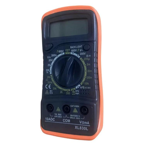 Multimetro Digitale Portatile LCD Retroilluminato XL830L