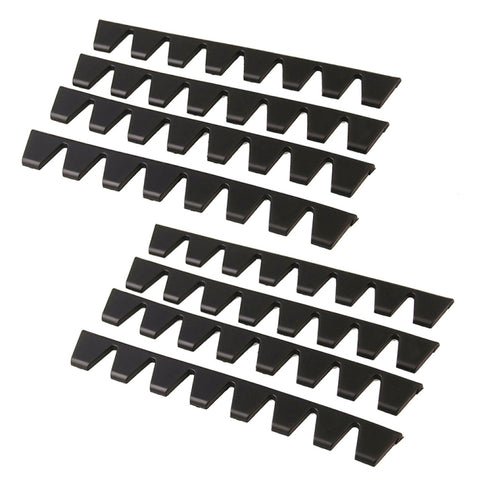 Kit de protection parasurti modifié pour voiture noir, noir