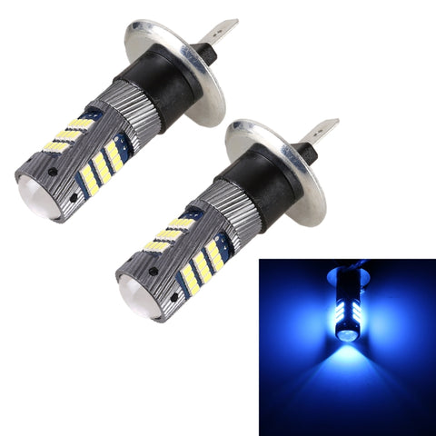 1 paio di fendinebbia LED per auto H1 DC12V/5W con perline lampada SMD-2016 da 42 LED, H1 (Yellow Light), H1 (Ice Blue Light), H1 (White Light)
