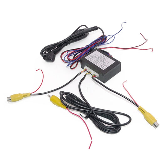 Telecamera per punto cieco destro dell'auto, commutazione dell'immagine di retromarcia, scatola di controllo bidirezionale per vista anteriore e posteriore, Two-way Control Box