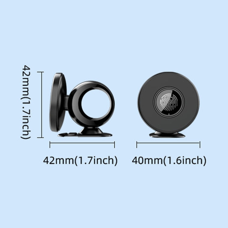 Supporto magnetico per cellulare sul cruscotto dell'auto, Dashboard Mobile Phone Holder