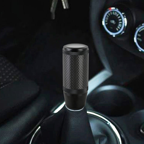 Pomello del cambio universale in metallo in fibra di carbonio per auto, Carbon Fiber Metal